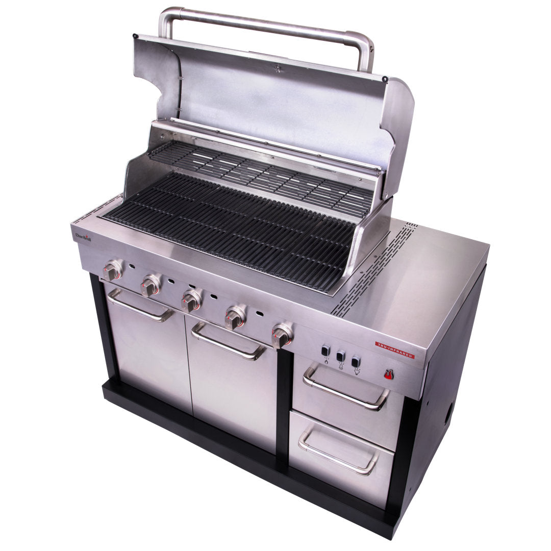 Charbroil Medallion Series Modular Outdoor Kitchen 5-Burner Infrared Gas Grill Charbroil