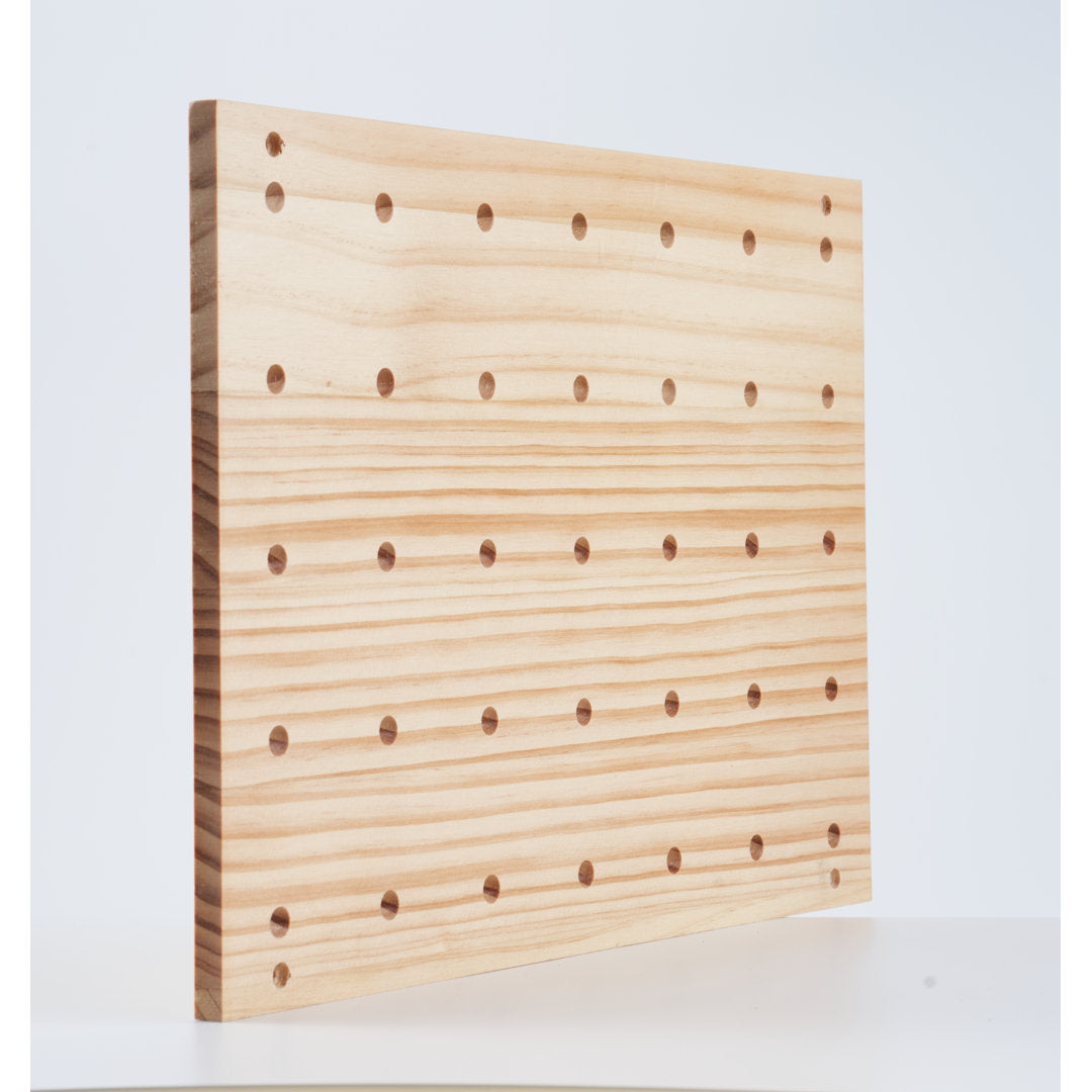 Tetonia 16" H x 23" W Slatwall / Pegboard Kit Millwood Pines Color: Nature