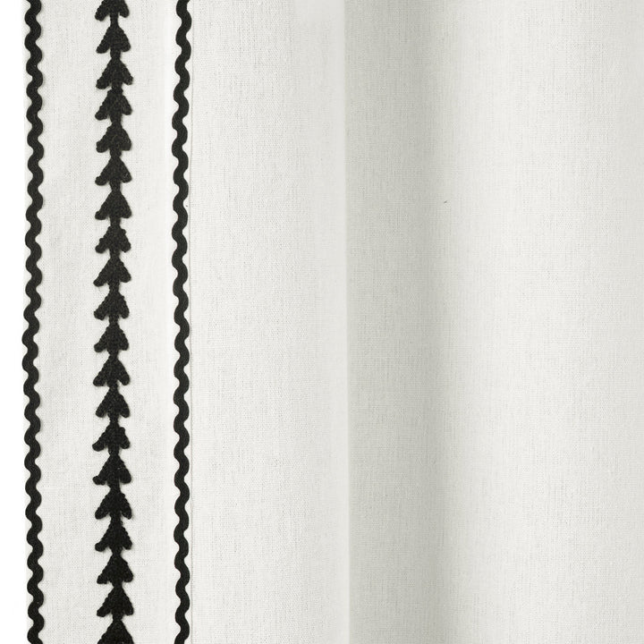 Yori Polyester Blend Semi-Sheer Curtain Panel Birch Lane™