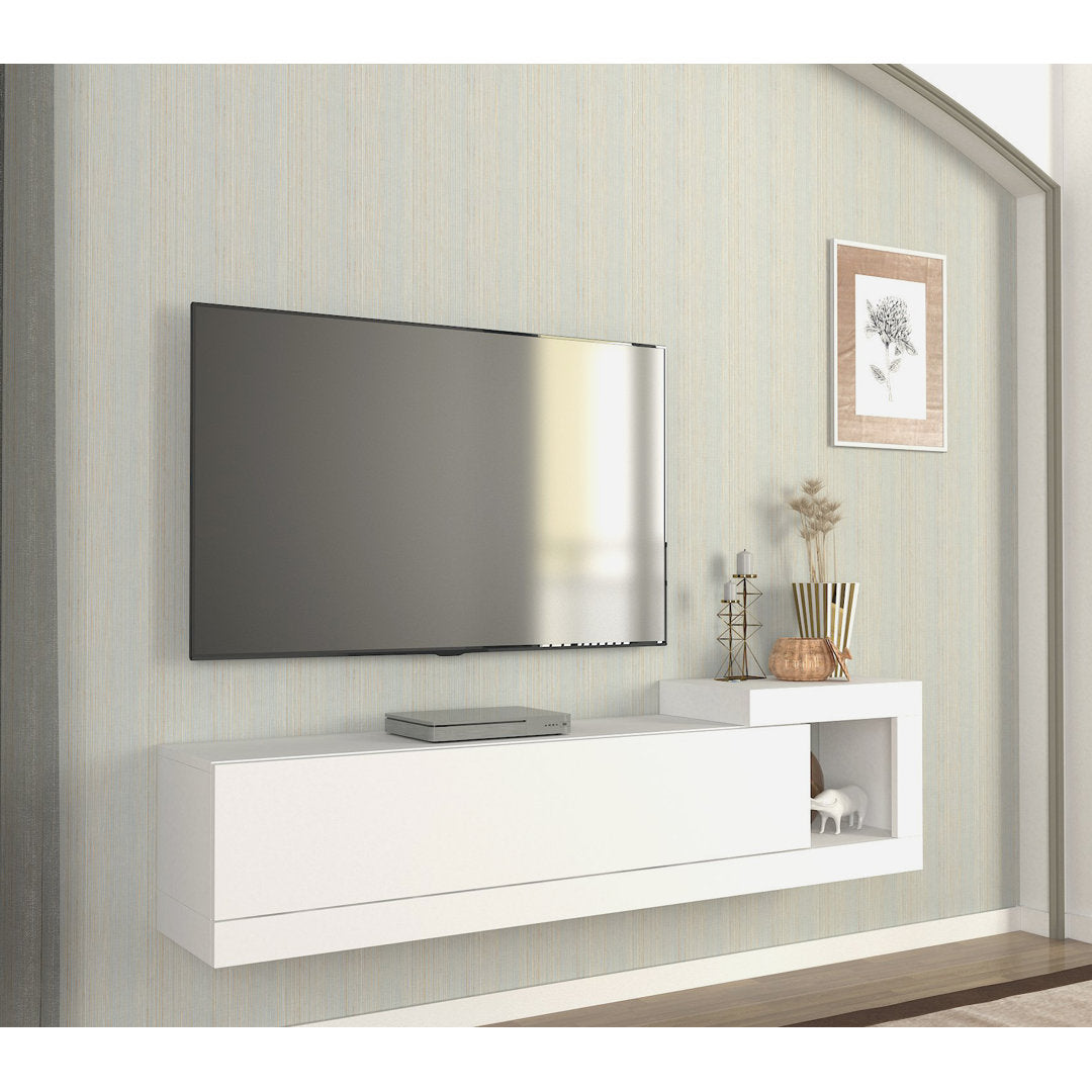 59.06'' W Floating Storage Credenza Ebern Designs Color: White