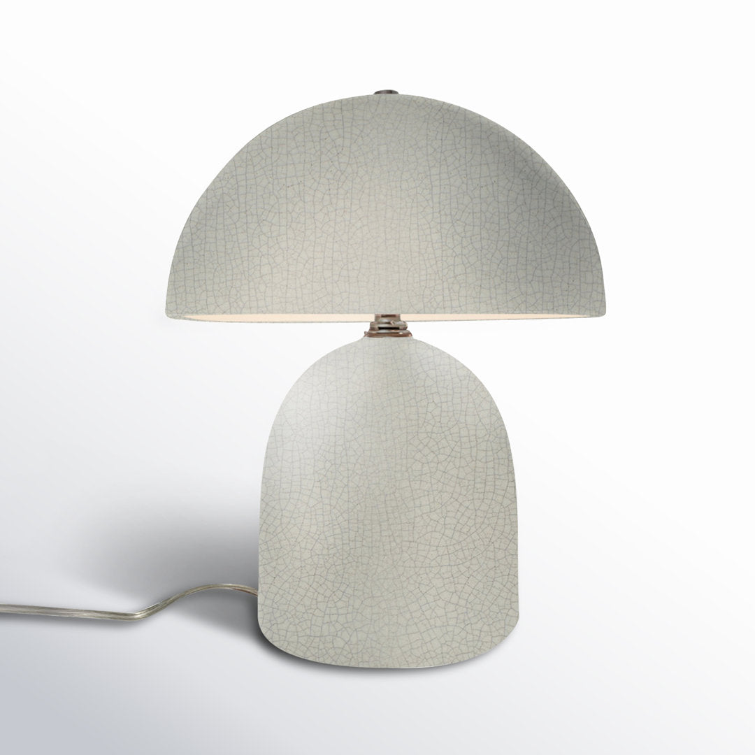 Percy Ceramic Table Lamp AllModern Base Finish: Antique Patina