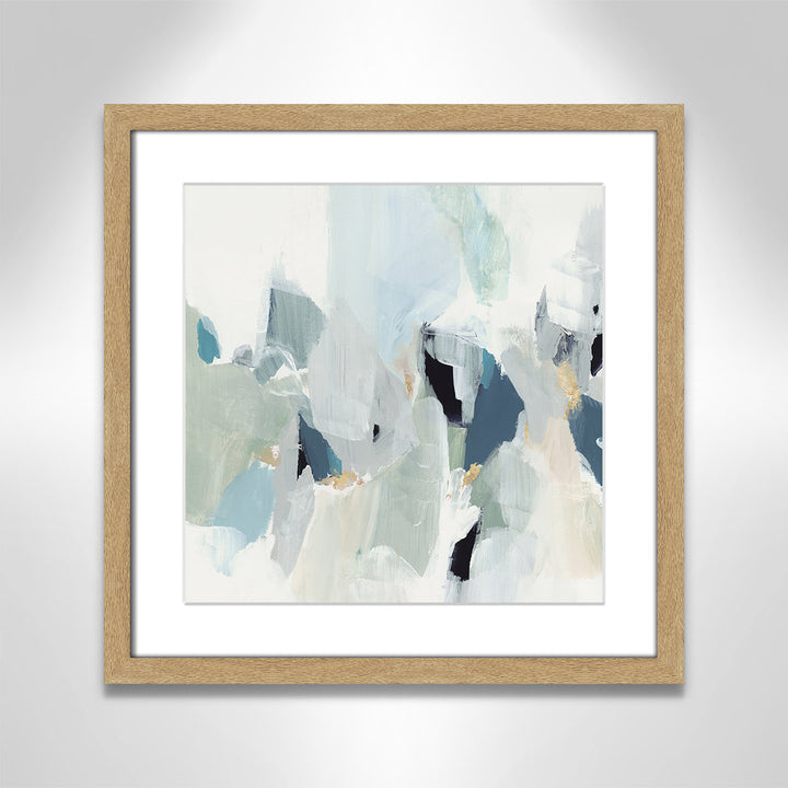 Little Talks II by Isabelle Z - Picture Frame Print on Canvas Casa Fine Arts Size: 17" H x 17" W x 1.25" D Format: Natural Picture Framed Paper