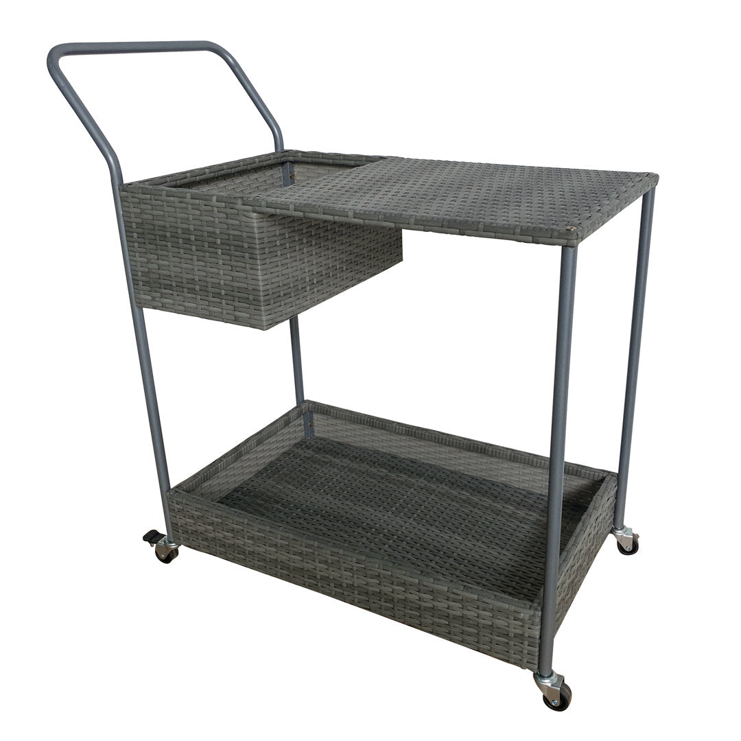Chambord Bar Cart with Aluminum Frame Birch Lane™