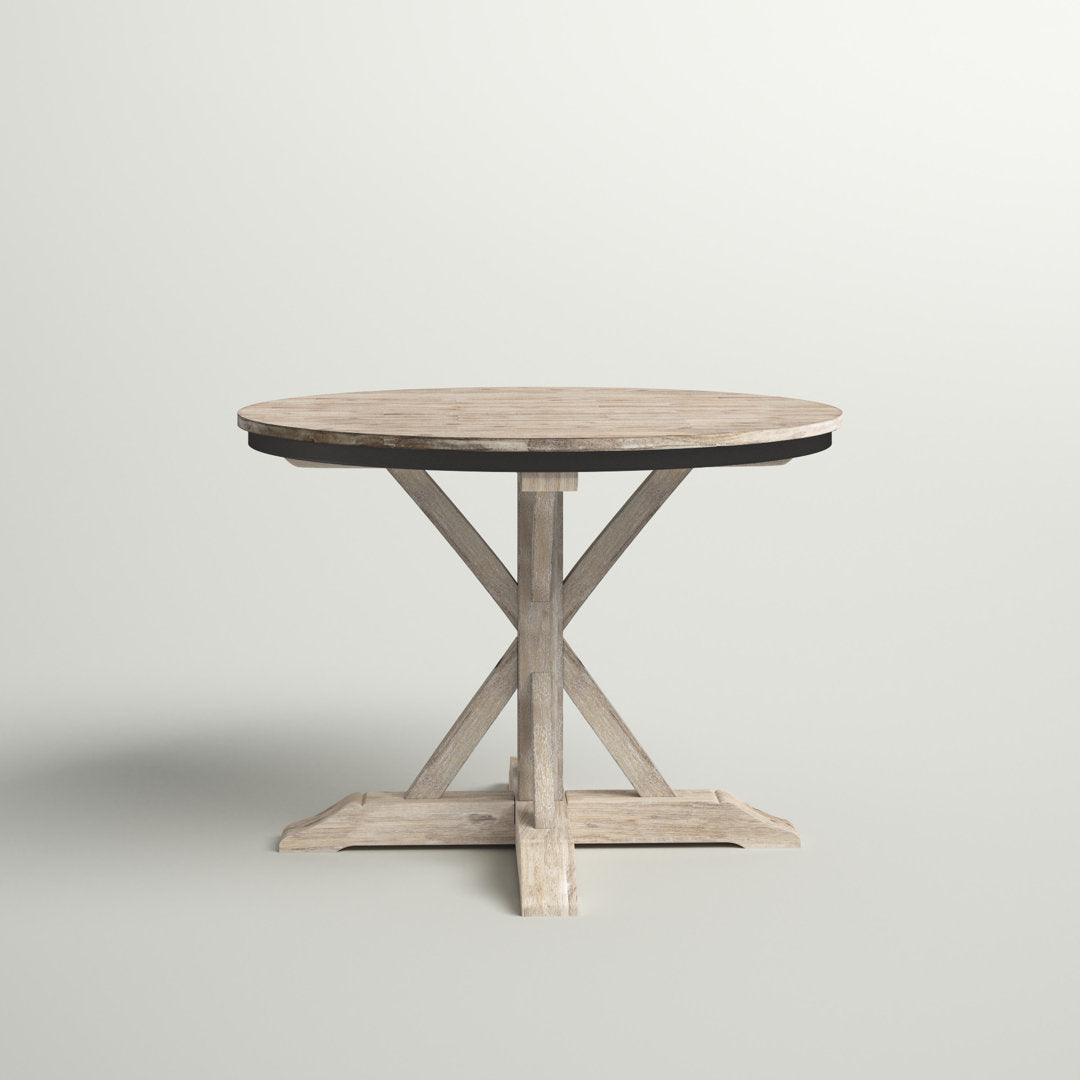 Eugley Pedestal Dining Table Sand & Stable™ Size: Counter Height (36" Height)