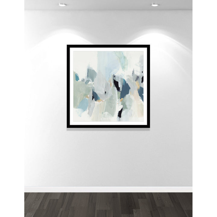 Little Talks II by Isabelle Z - Picture Frame Print on Canvas Casa Fine Arts Size: 42.5" H x 42.5" W x 1.25" D Format: Black Picture Framed Paper