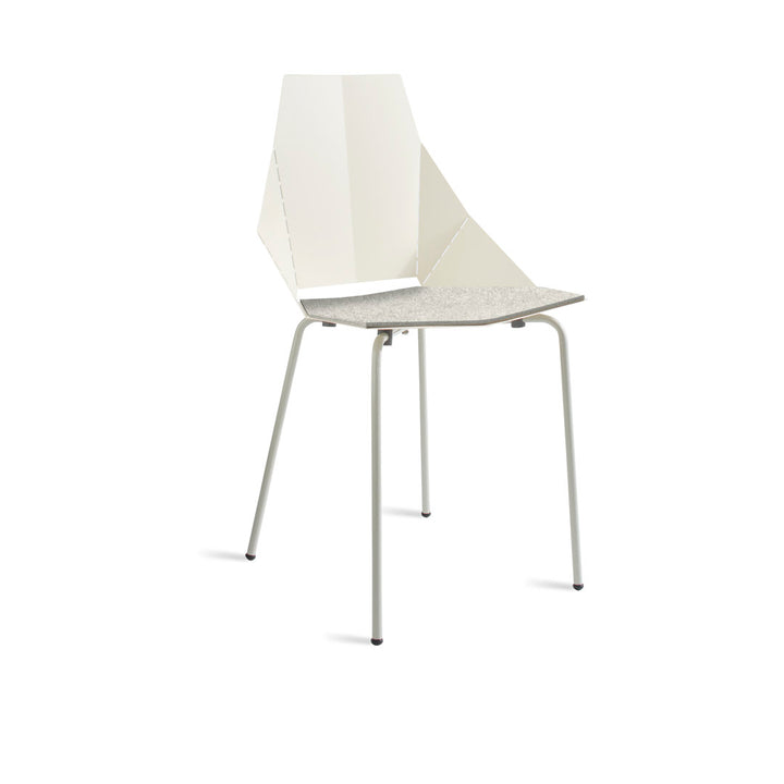 Real Good Chair Seat Cushion Blu Dot Color: Heathered Off-White
