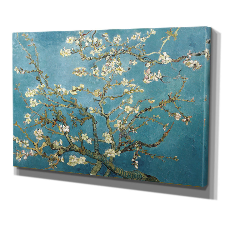 Almond Blossom' Print of Painting on Wrapped Canvas Vault W Artwork Size: 24" H x 36" W x 1.5" D