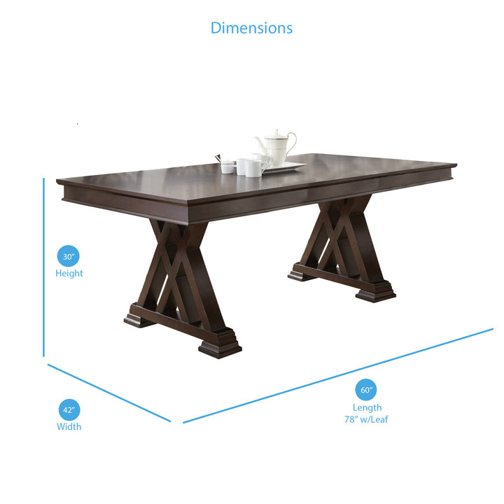 Earlville Extendable Dining Table Lark Manor™