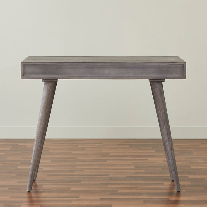 Chicago Desk Union Rustic Color: Gray