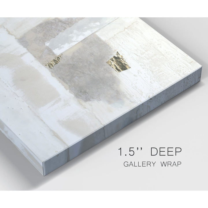 Neutral Gold I' - Wrapped Canvas Print Mercer41 Size: 16" H x 16" W x 1" D