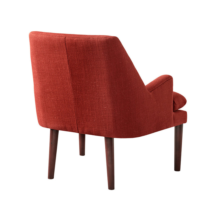 Button Tufted Armchair 510 Design Upholstery Color: Spice