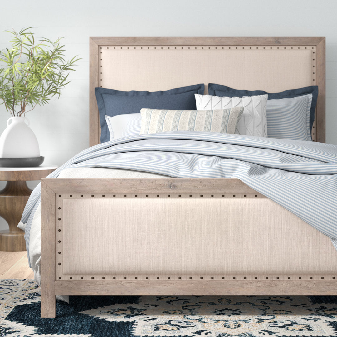 Crawley Upholstered Low Profile Standard Bed Laurel Foundry Modern Farmhouse® Size: Queen