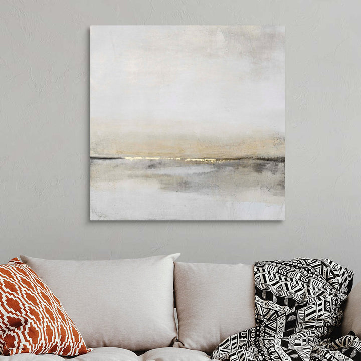 Horizontal Flow I by Tim O'Toole - Painting Print on Canvas Steelside™ Size: 36" H x 36" W Format: Wrapped Canvas
