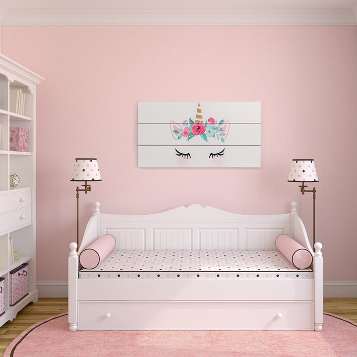 Delreal Unicorn Plank 3D Wall Décor Zoomie Kids