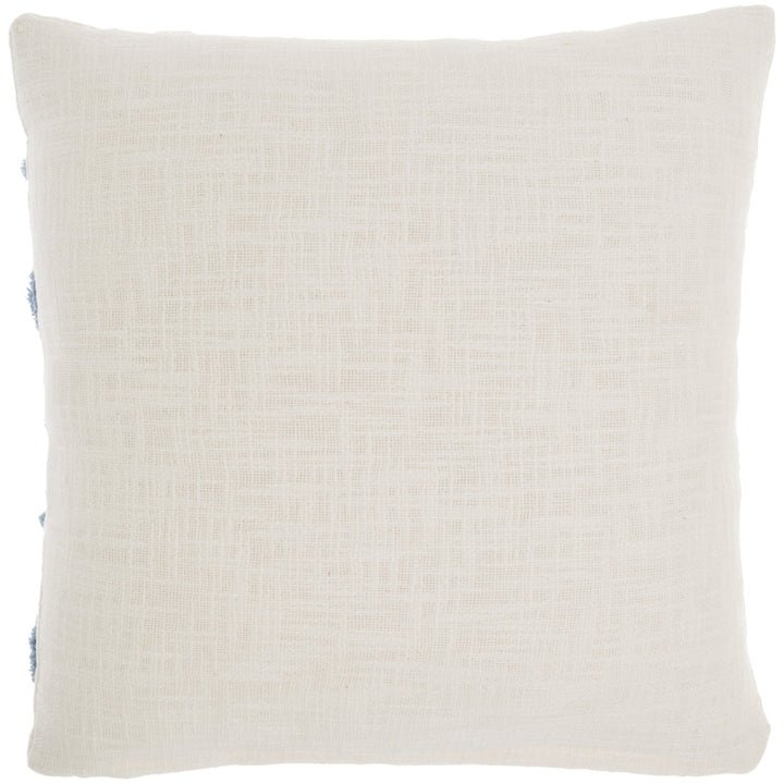 Casual Tufted XOXO Square Cotton Pillow Cover & Insert Mina Victory Color: Ocean