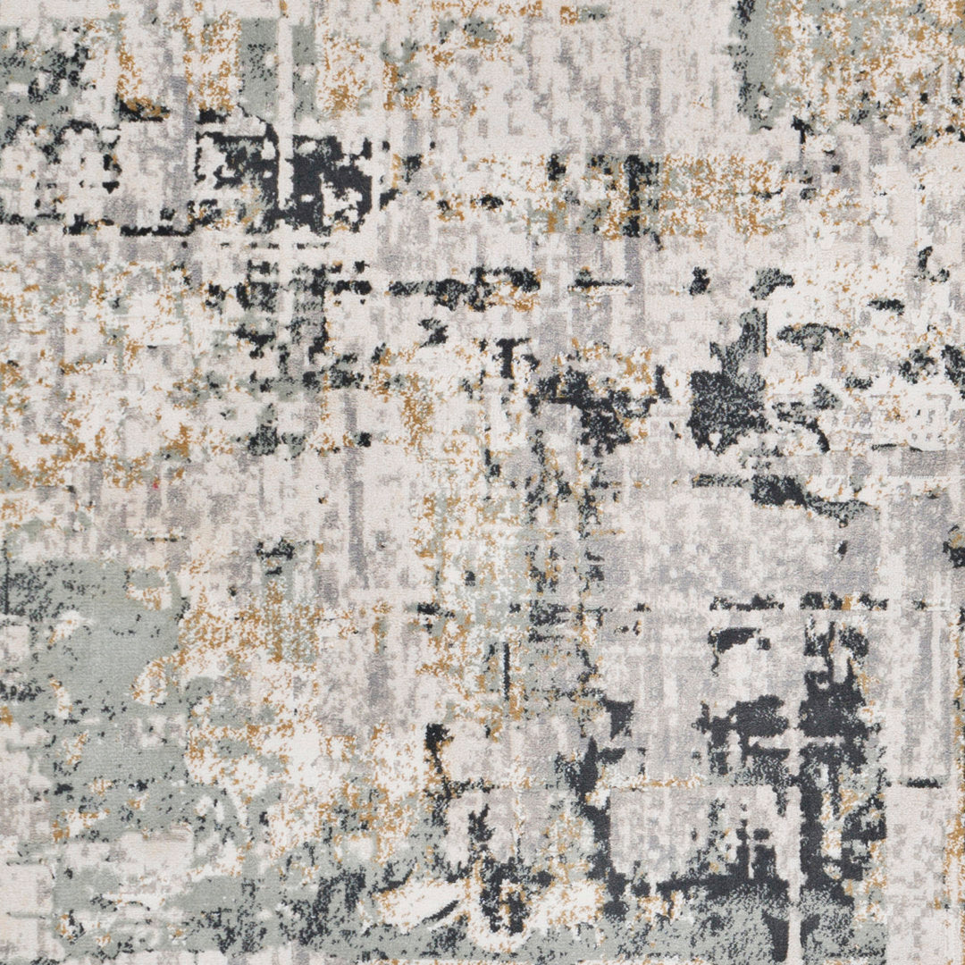 Maddux Power Loom Charcoal Rug Trent Austin Design® Rug Size: Rectangle 9'3" x 12'3"