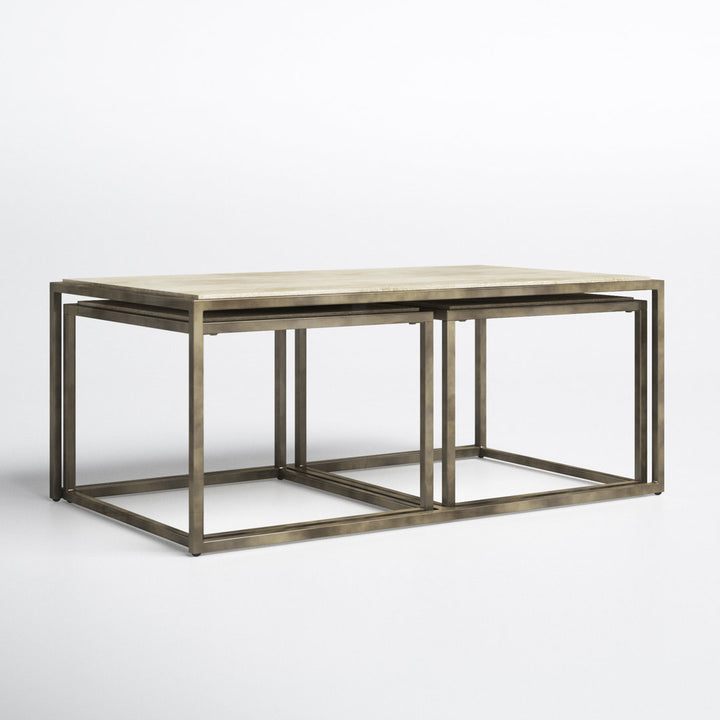Kressley Frame 3 Piece Nesting Table Set Greyleigh™
