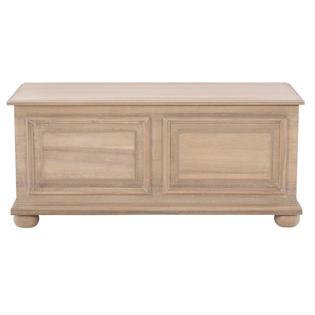 Chapman Solid Wood Blanket Storage Chest Alcott Hill® Color: Natural