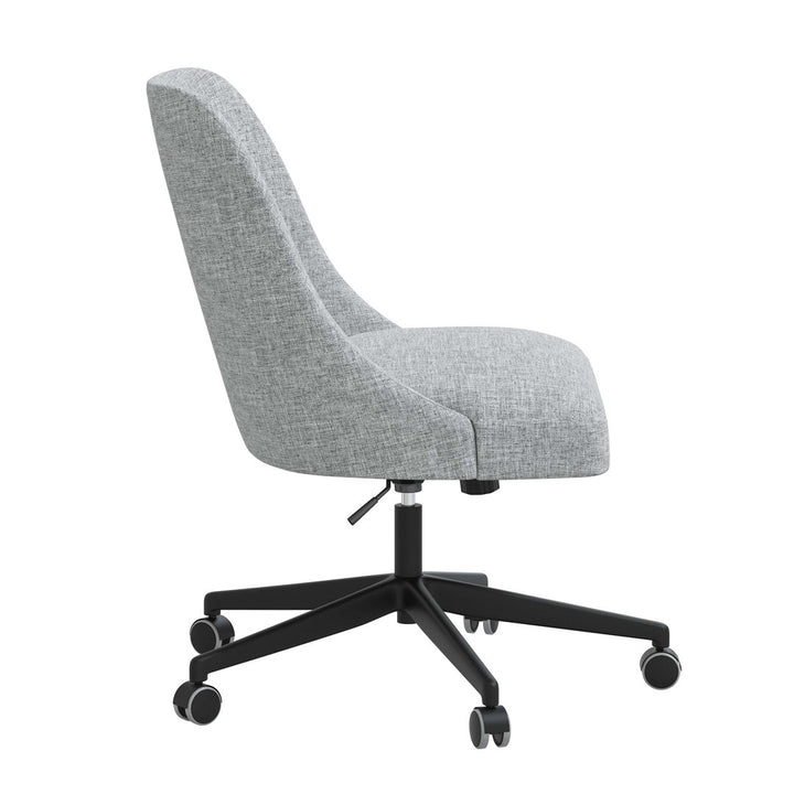 Acosta Task Chair AllModern Upholstery Color: Zuma Pumice Textured Linen