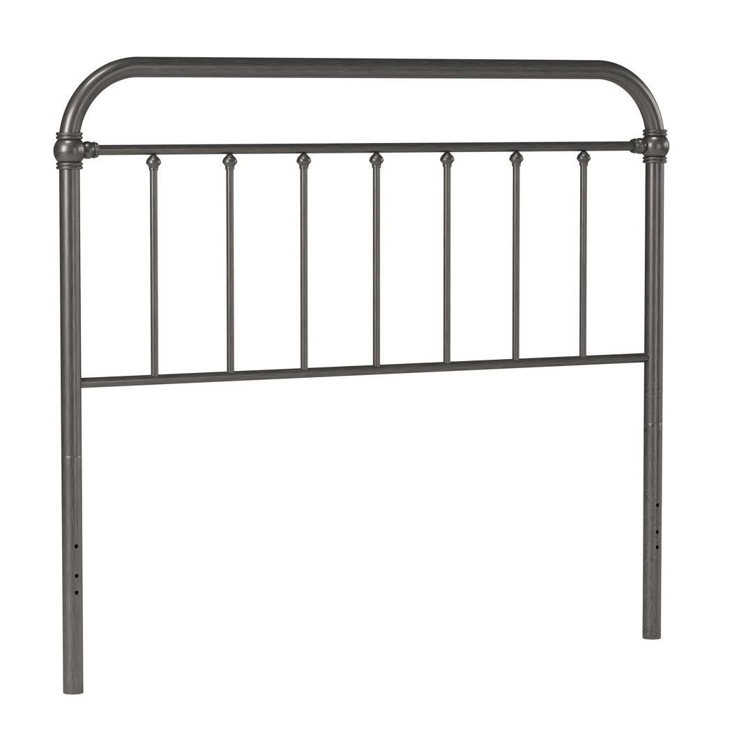 Kowalczyk Slat Headboard Three Posts™ Color: Pewter Size: Full/Queen