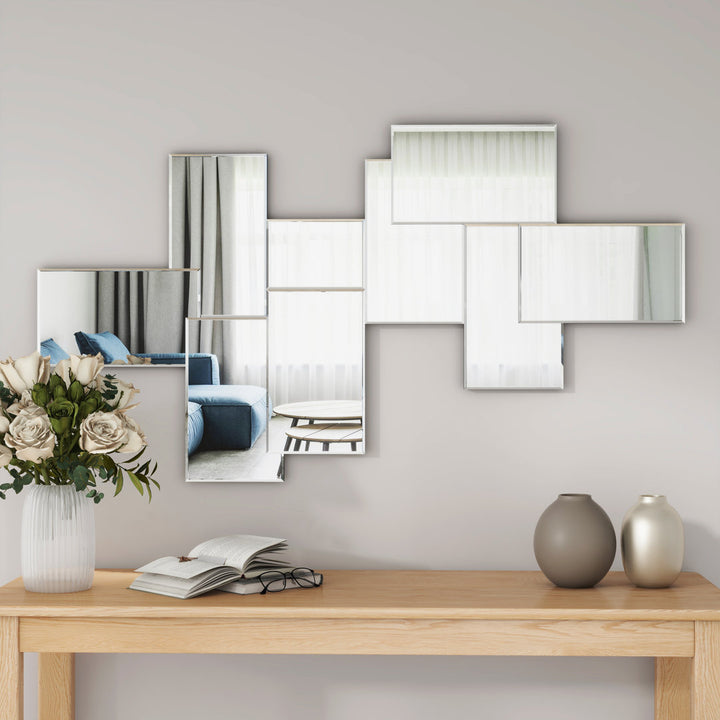 Amrita Asymmetrical Accent Cluster Wall Mirror Wrought Studio™