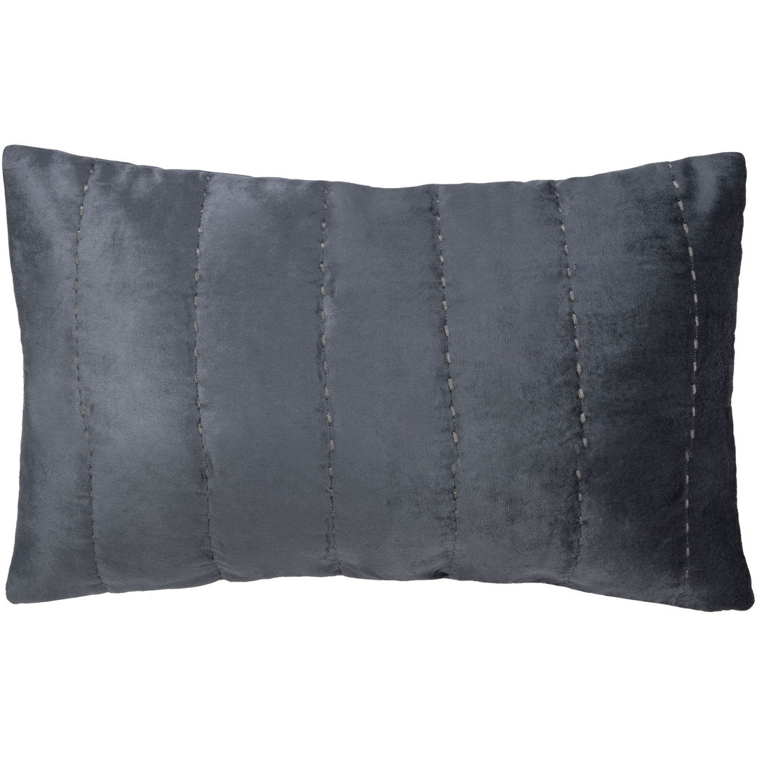 Rectangular Pillow Cover and Insert Safavieh Color: Gray