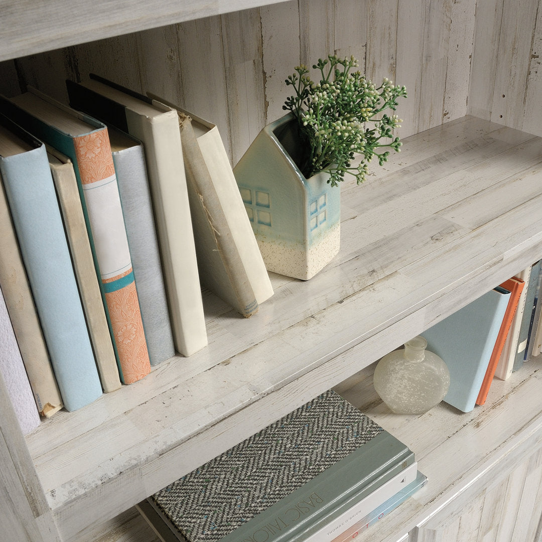St. Nicholas 69.76" H x 35.27" W Standard Bookcase Red Barrel Studio® Color: White Plank