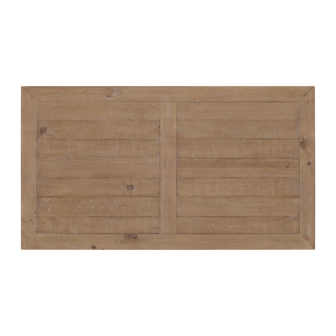 Sarcoline Solid Wood Pedestal Coffee Table The Twillery Co.® Table Top Color/Table Base Color: Driftwood