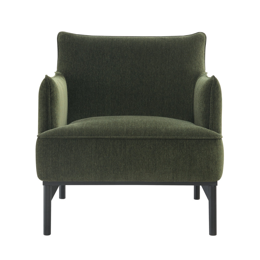 Fidelius 29.3'' Wide Armchair Everly Quinn Body Fabric: Green 100% Polyester
