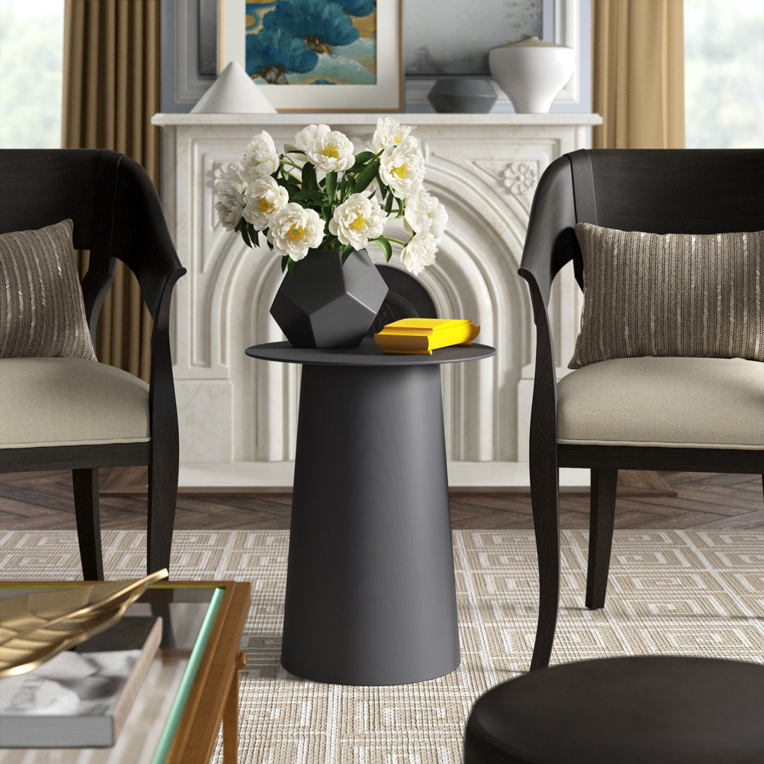 Circula Side Table Blu Dot Color: Oblivion Size: 21" H x 17" W x 17" D