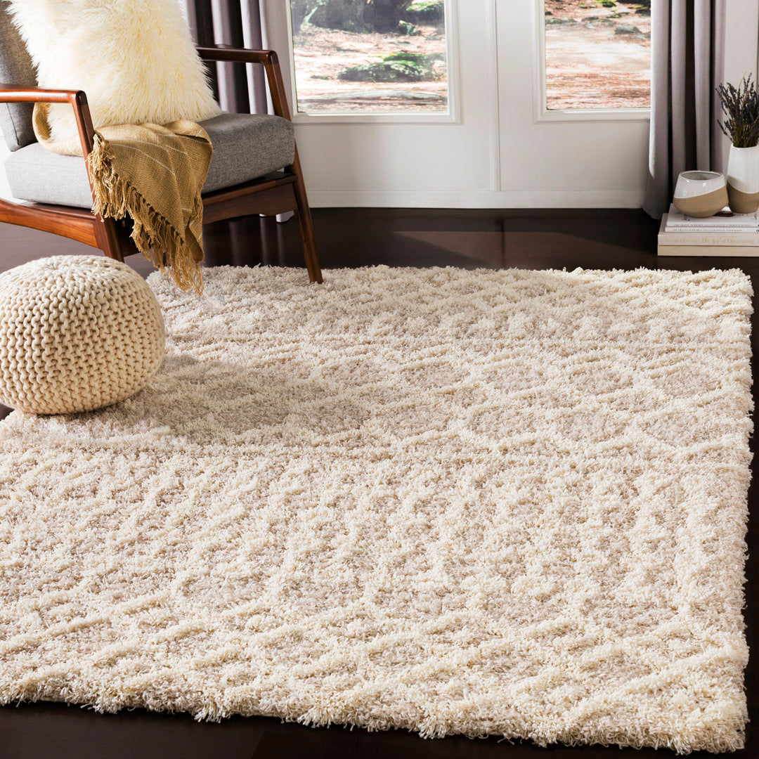 Lurdes Geometric Area Rug Langley Street® Rug Size: Square 6'7"