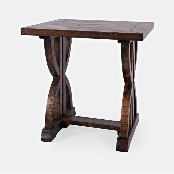 Leiter End Table Three Posts™ Color: Oak