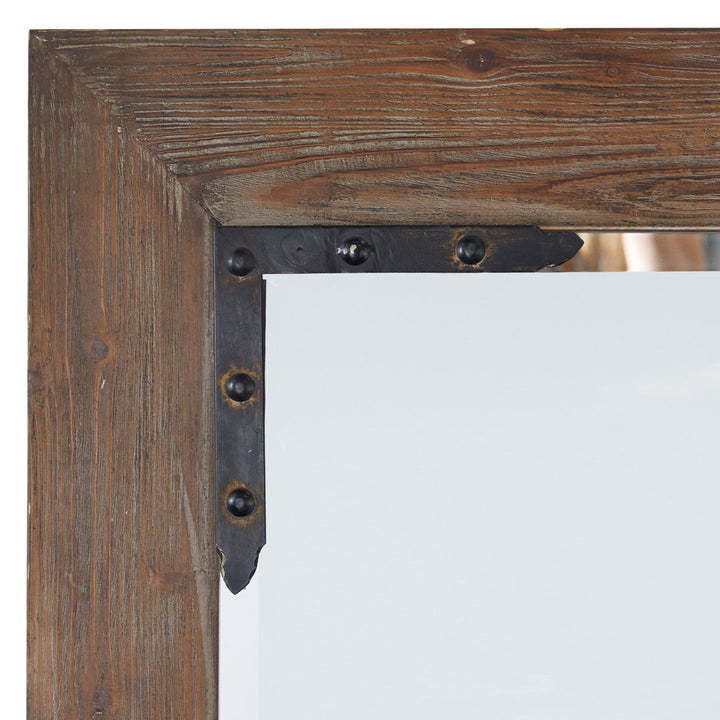 Musgrove Rustic Full Length Mirror Loon Peak®