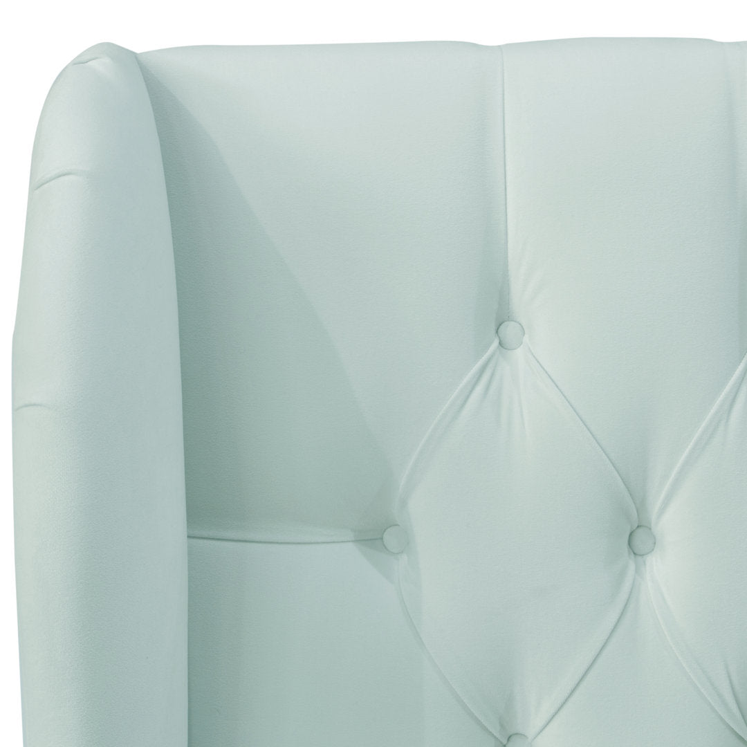 Knaresborough Tufted Upholstered Low Profile Standard Bed Greyleigh™ Size: Full Body Fabric: Classic Pool Performance Velvet