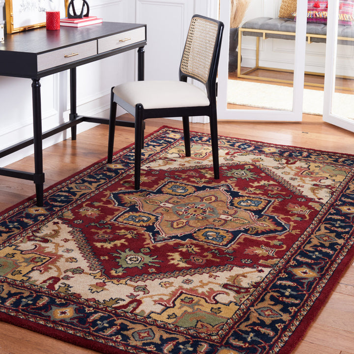 Balthrop Hand Tufted Wool Oriental Rug Astoria Grand Rug Size: Rectangle 5' x 8'