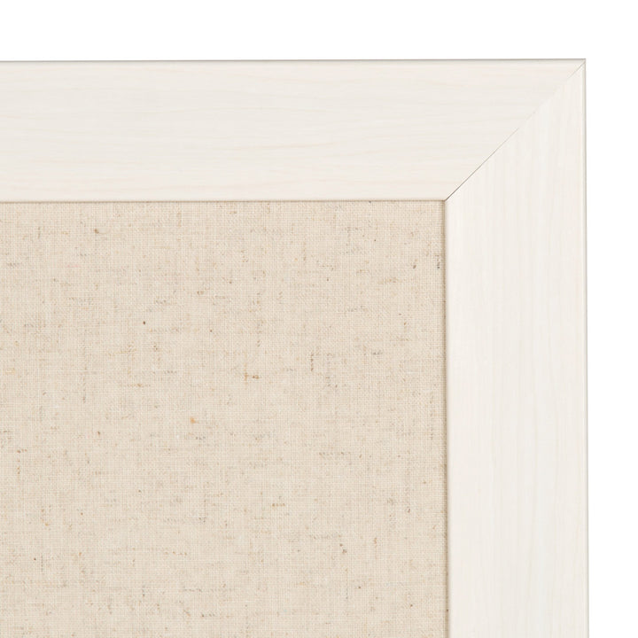 Brucie Framed Wall Mounted Corkboard/Bulletin Board Union Rustic Color: White Size: 29" H x 23" W x 1" D