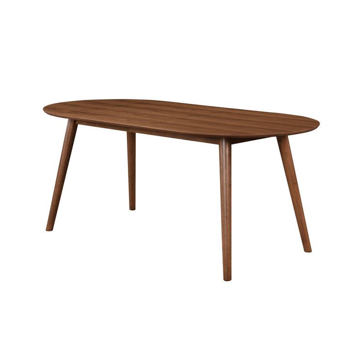 Bray 35" Solid Oak Dining Table AllModern Color: Walnut