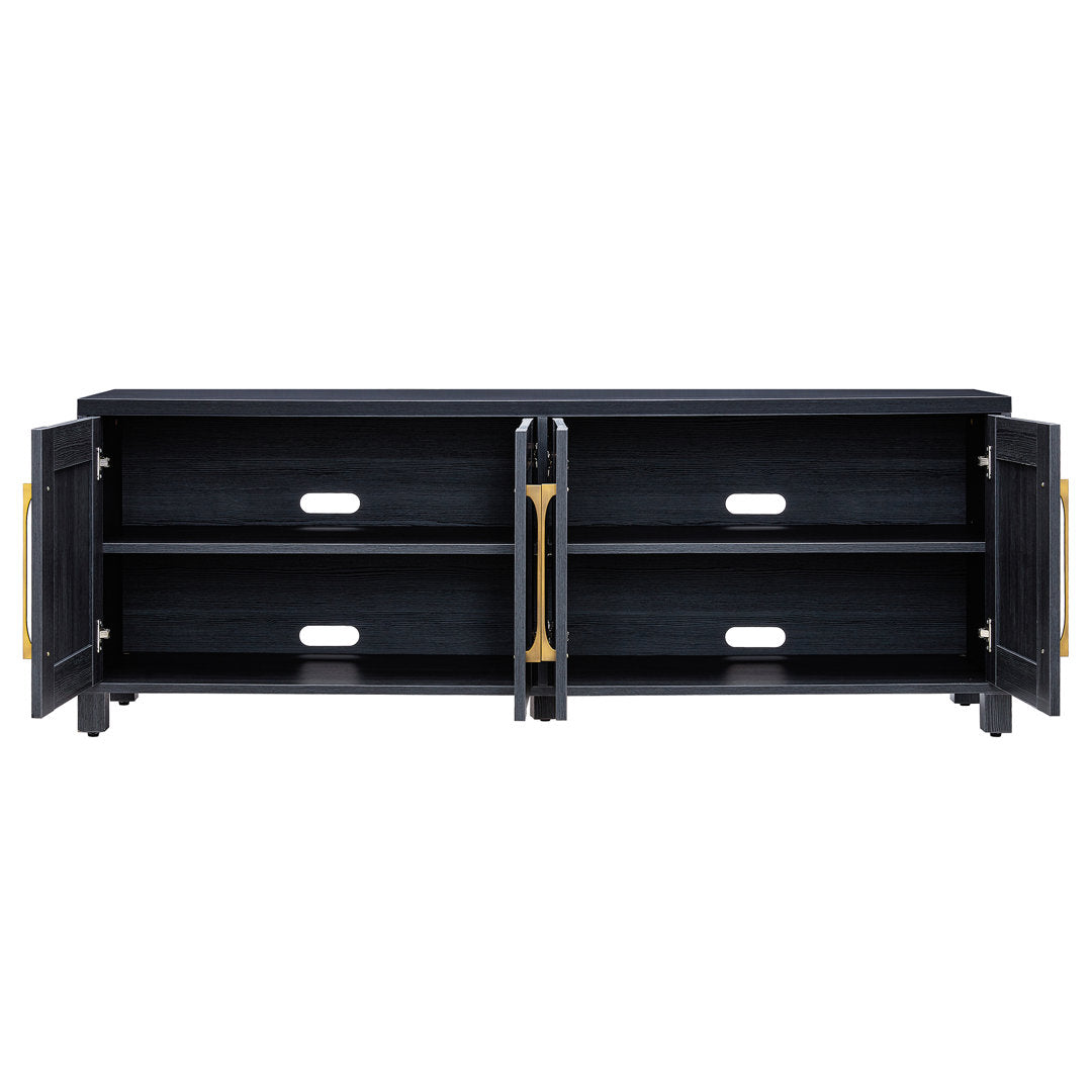 Chabot TV Stand for TVs up to 78" Latitude Run® Color: Charcoal Gray