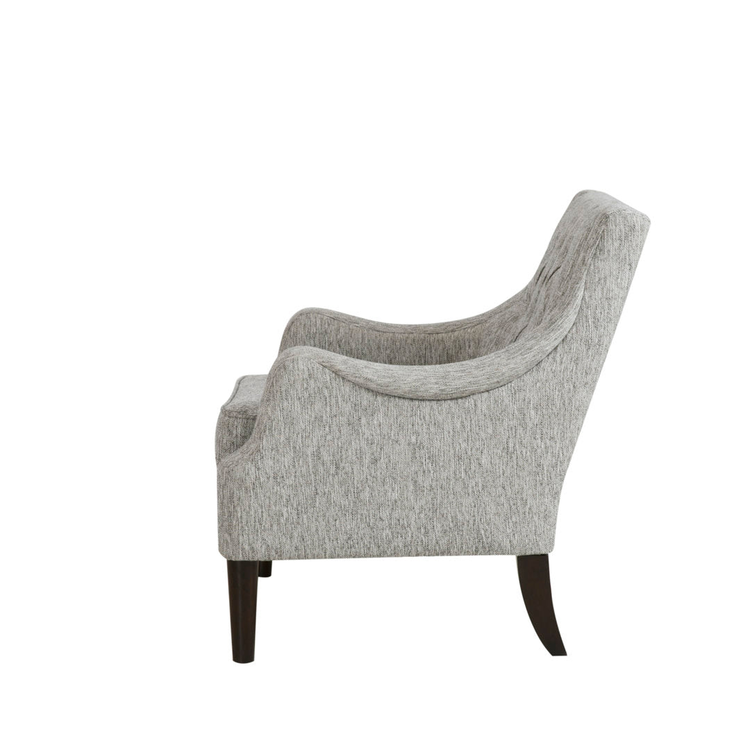Anatonia 29.25" Wide Tufted Wingback Chair Birch Lane™ Fabric: Gray