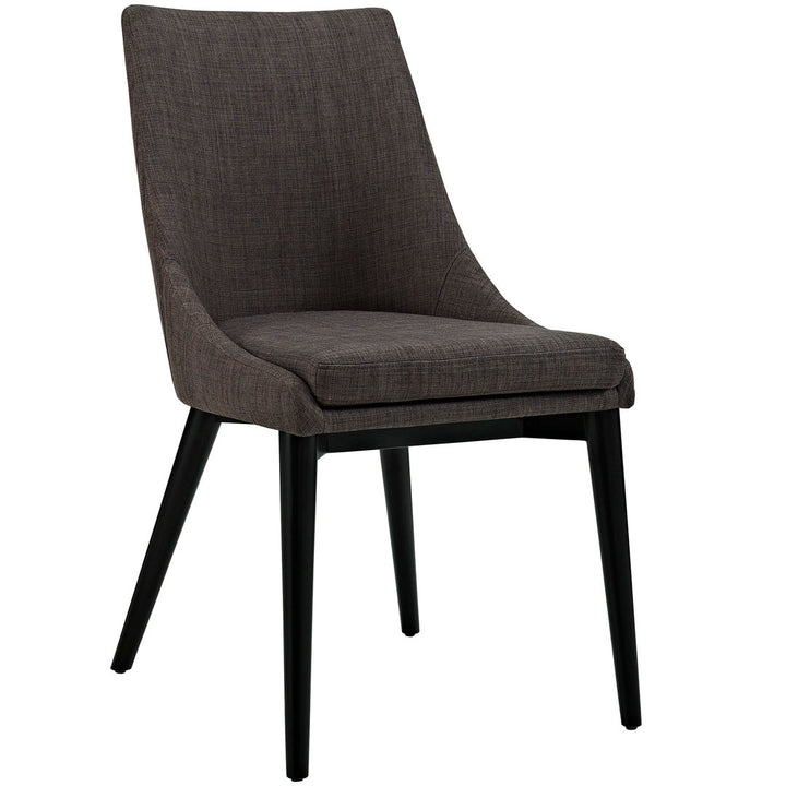 Modway Viscount Dining Chair Koala Company Fabric: Brown 100% Polyester