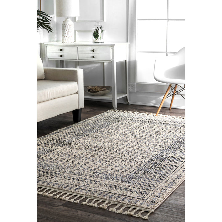 Gilleland Geometric Multi Gray Area Rug Langley Street® Rug Size: Rectangle 7' 6'' x 9'6"
