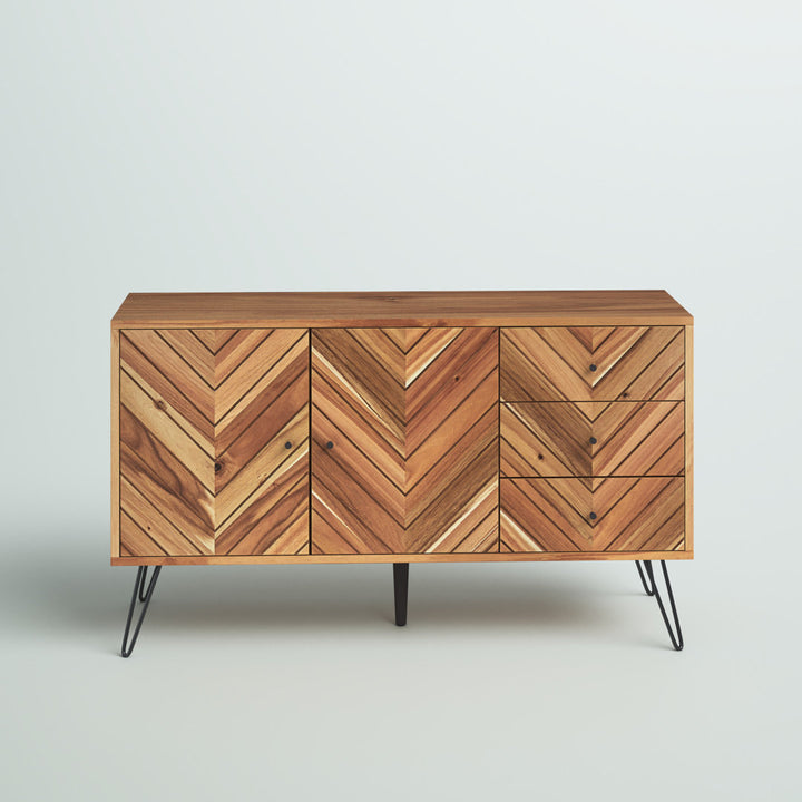 Keira 2 Door 3 Drawer Buffet Mercury Row®