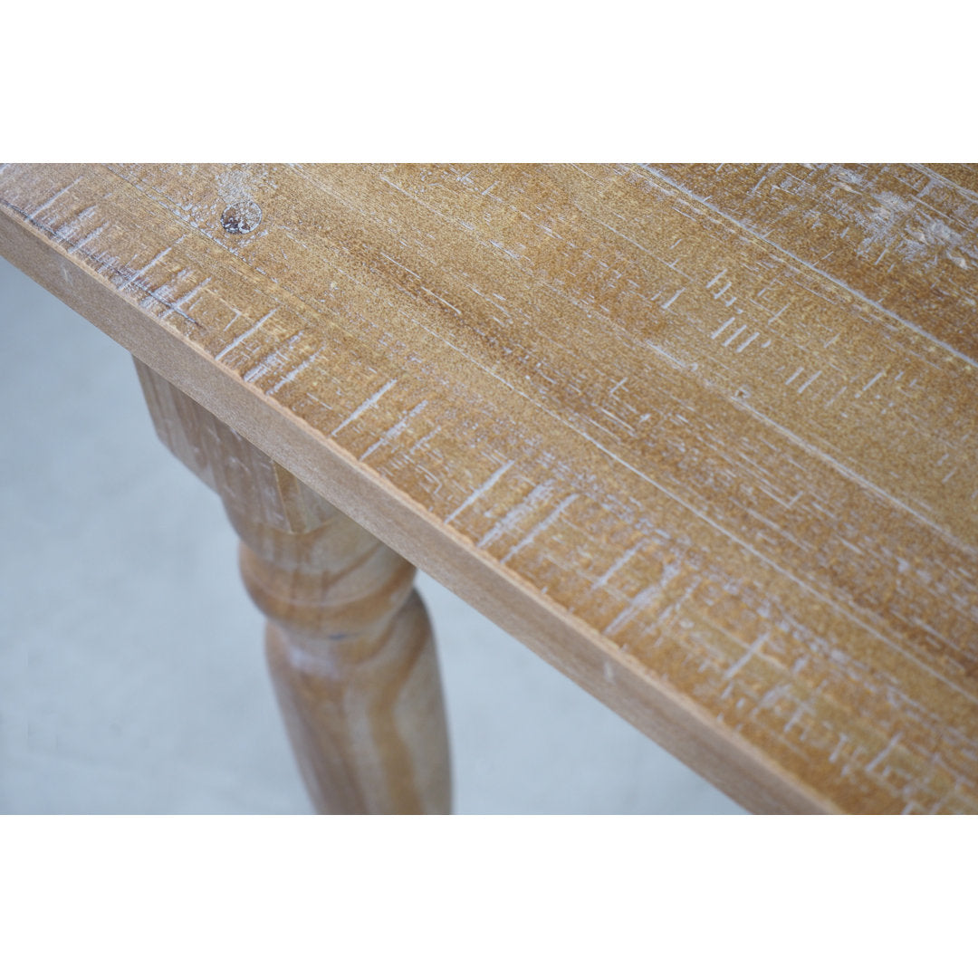 Valerie Dining Table Grain Wood Furniture Color: Driftwood