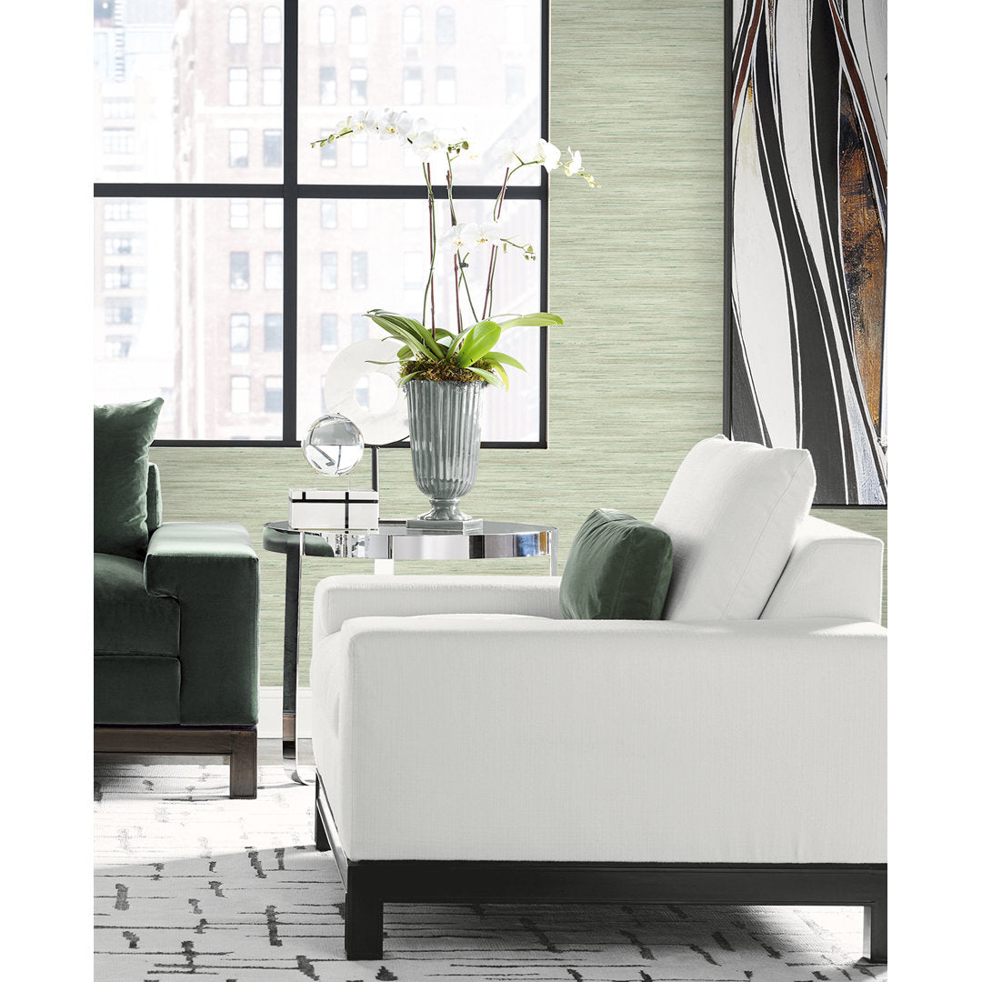 Arnod 27' L x 27" W 3D Embossed Wallpaper Roll Wade Logan® Color: Blanched Pistachio