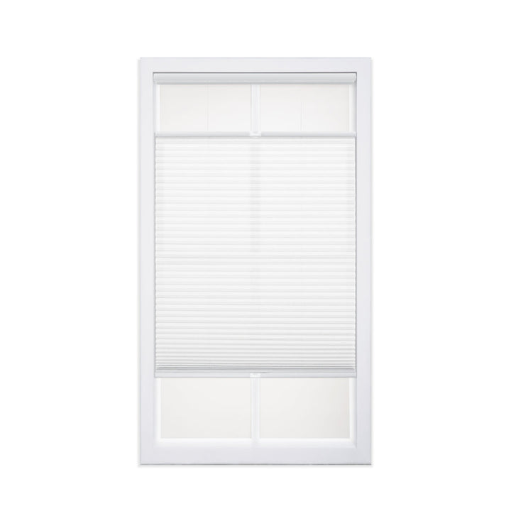 1 inch Cordless Semi-Sheer Light Filtering Top Down Bottom Up Cellular Shade Symple Stuff Blind Size: 23.5"W x 72"L Finish: White