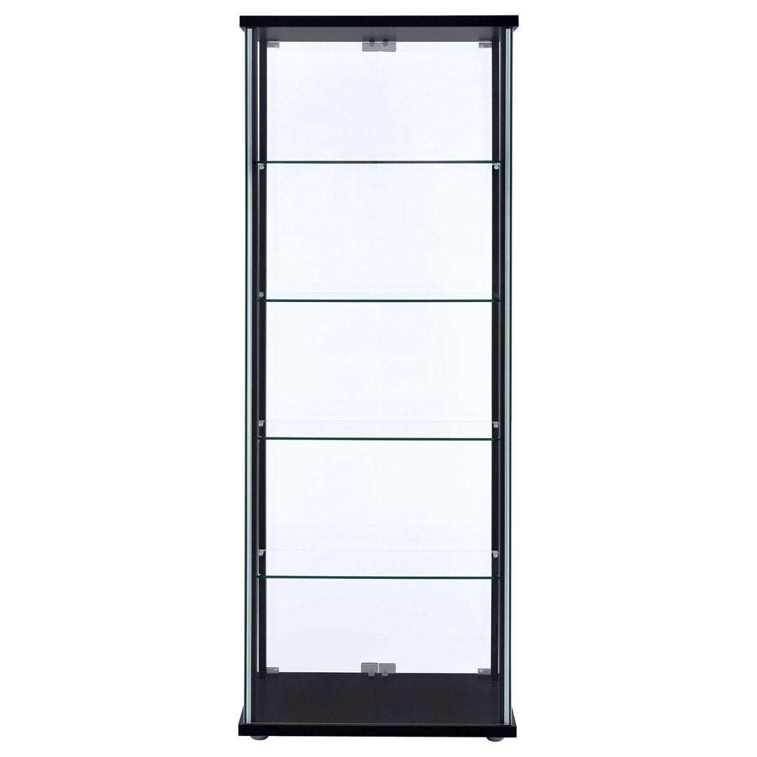 Nieves Curio Cabinet Mercury Row®
