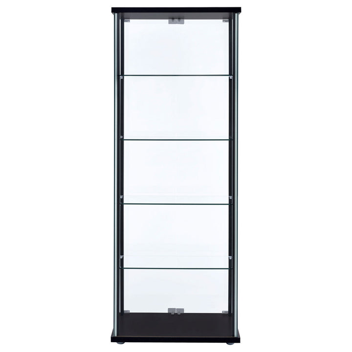 Nieves Curio Cabinet Mercury Row®