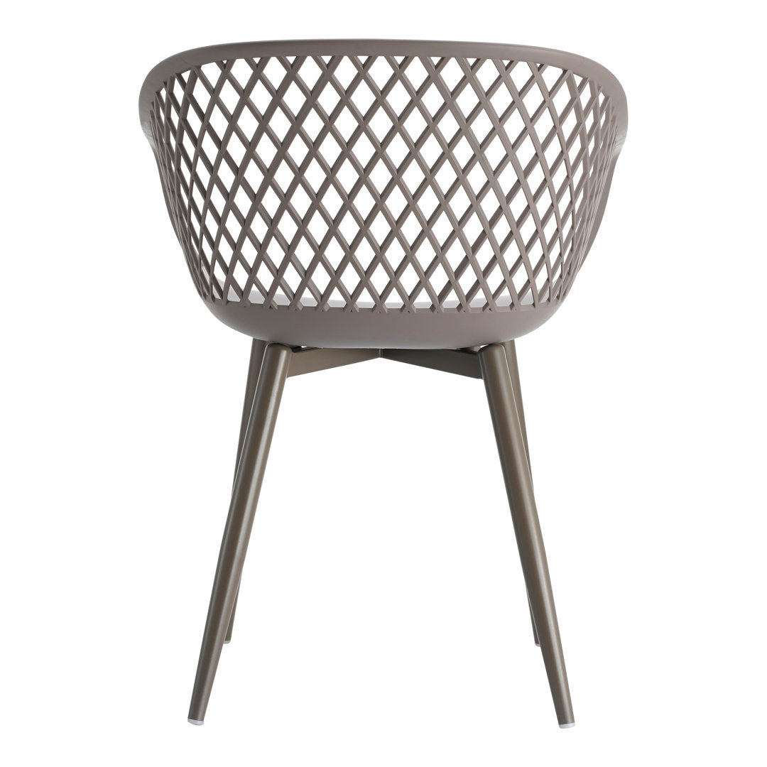 Newark Patio Dining Armchair (Set of 2) AllModern Color: Gray