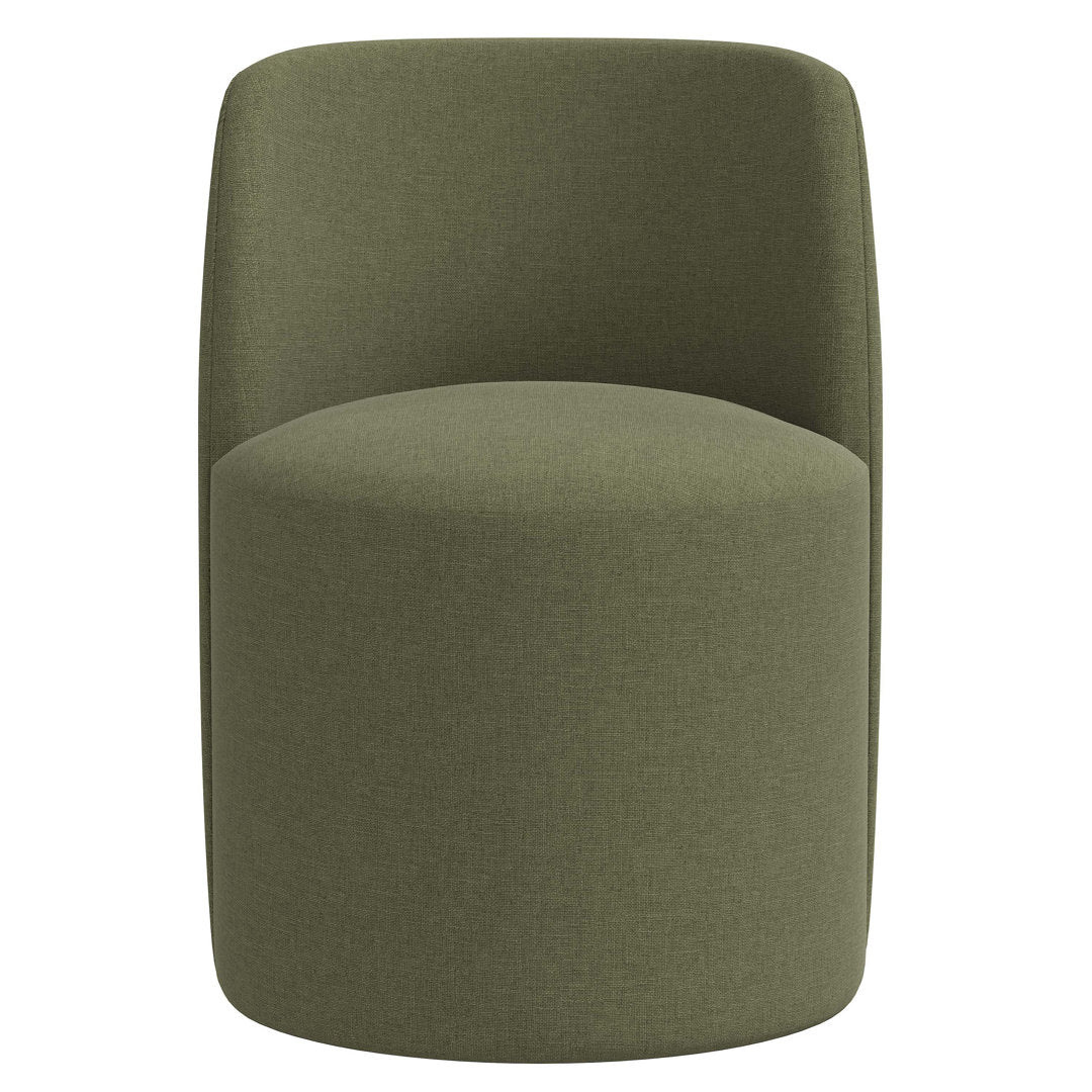 Begonia Dining Chair Joss & Main Upholstery Color: Zuma Laurel Textured Linen