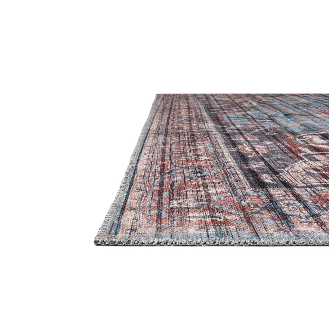 Heffington Blue Moon Maahru Rug Langley Street® Rug Size: Runner 2'7" x 13'